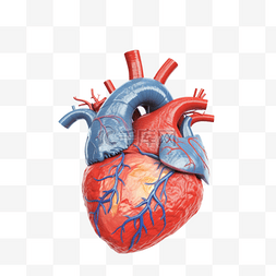心脏器官图片_医疗医学组织器官人体心脏