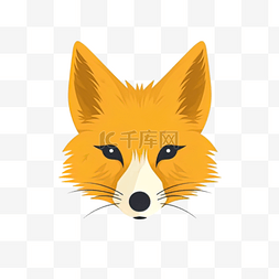 卡通手绘动物狐狸头像