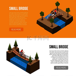水的结构图片_历史悠久的小桥具有 2 个等距水平