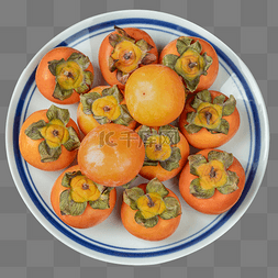 水果甜柿子鲜果