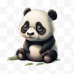 秘鲁国宝图片_卡通可爱大熊猫国宝动物