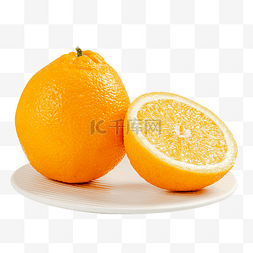 切开的罗汉果图片_夏天多汁水果切开的橙子