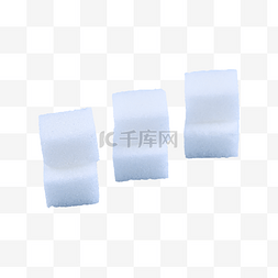 糖晶体图片_白色堆叠糖块立方体摆放