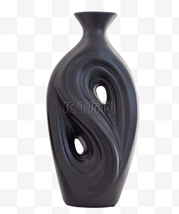 黑色北欧风花瓶