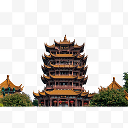 武汉城市建筑黄鹤楼