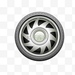配件更换图片_旋转的轮胎轮子