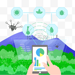 农业封面封面图片_智能种植智慧农业