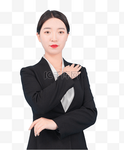 商务人像制服职业女性办公室示范