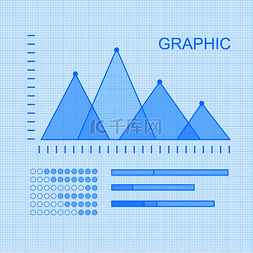 网纹设计图片_图表的图形符号集。