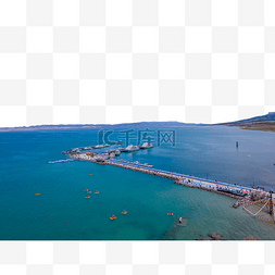 青海图片_青海夏天西宁青海湖湖边码头