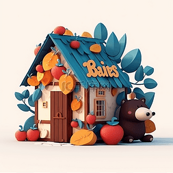 一只小熊的水果屋