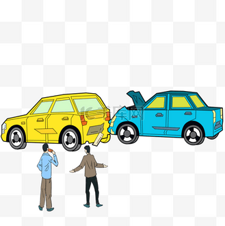 表情包企业vip免费下载免抠元素车祸撞树车辆个人vip和企业vip免费