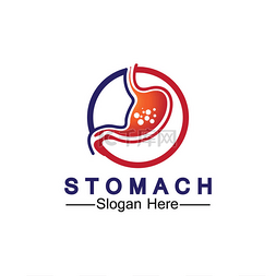 creative图片_Stomach Health Logo vector illustration desig