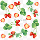 草莓水果底纹