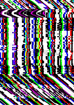 电脑系统错误图片_数据故障系统错误马赛克底纹
