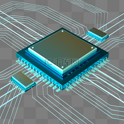 芯片psd图片_科技芯片高科技技术