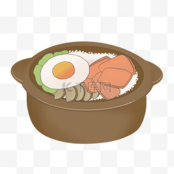 韩国美食石锅拌饭插图
