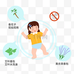 幼儿防蚊虫措施夏天