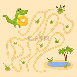 茶叶之路图片_鳄鱼迷宫迷宫之谜帮助鳄鱼找到通