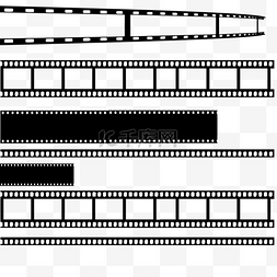 线条框模板下载图片_电影胶片模板素材