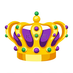 女王节日图片_狂欢节皇冠传统节日或节日的插图