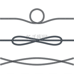 中绳子图片_用于海上冒险的绳索，广泛而广泛
