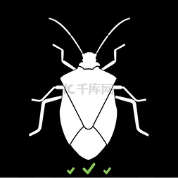 bug修改图片_Bug 是白色图标 .. Bug 是白色图标。