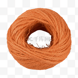 绳团图片_橙色毛线编织舒适保暖亲肤