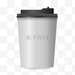 咖啡杯冒烟矢量图图片_仿真杯子咖啡杯纸杯