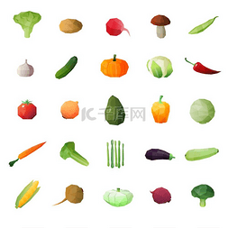 新鲜的蔬菜水果图片_蔬菜水果成熟的水果套装。