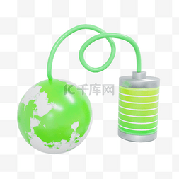 绿色低碳节能环保图片_3DC4D立体节能低碳环保