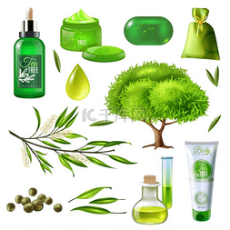植物载体图片_茶树套装产品茶树套装产品包括植