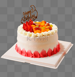 金色生日蛋糕盒图片_水果蛋糕蛋糕生日蛋糕