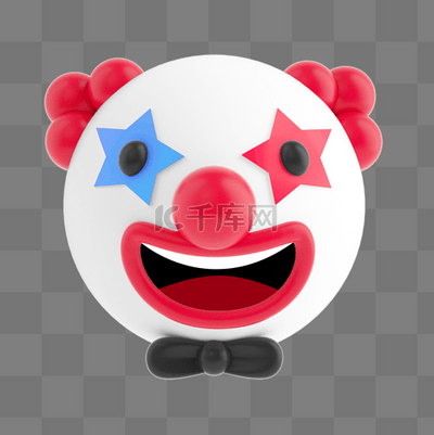 愚人节3D小丑