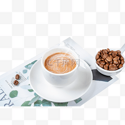 咖啡冲泡图片_一杯暖暖的美式咖啡饮品