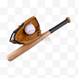 棒球棒运动图片_休闲棒球运动设备手套