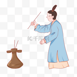 投壶游戏投掷古代传统礼仪