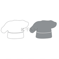 厨师烹饪帽图标
