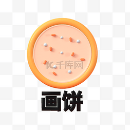 3DC4D立体画大饼热梗表情包