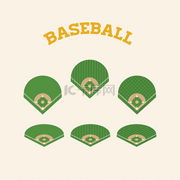 棒球徽章标签标志模板棒球徽章标
