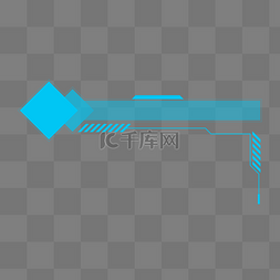 科技边框图片_科技风字幕条