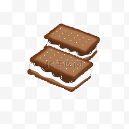 巧克力格雷厄姆饼干剪贴画