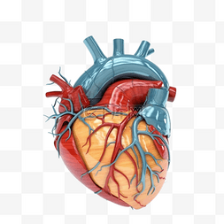 组织器官图片_医学医疗人体器官组织心脏