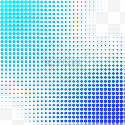 圆点逐渐变大图片_蓝色网点圆点底纹