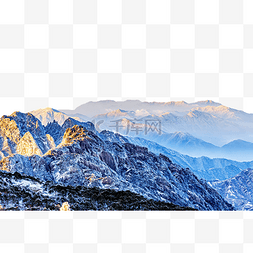 雪山云海图片_冬季雪山山区山川景色云海