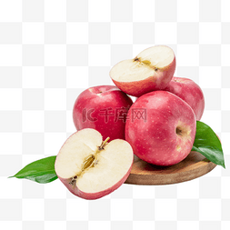 公苹果母苹果图片_新鲜水果红苹果