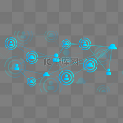 智能数据图标图片_商务科技大数据互联网