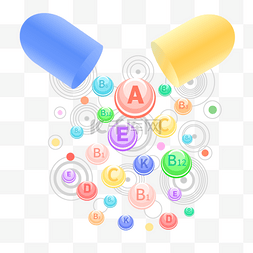 化合物分子图片_维他命蓝色形状分子模型