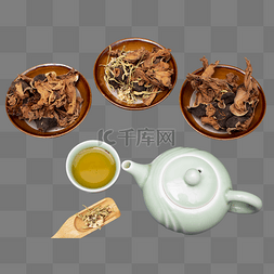 花茶瓶贴图片_茶叶茶壶茶水