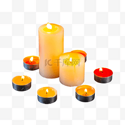 蜡烛白色图片_清明清明节祭奠蜡烛